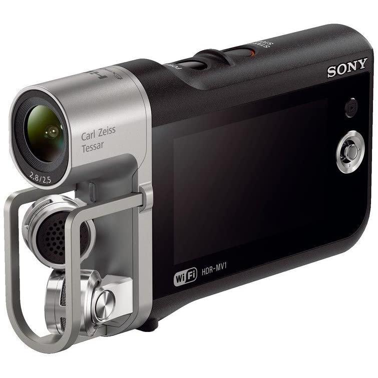 ソニー SONY ビデオカメラ HDR-MV1 高音質 ブラック ミュージックビデオレコーダー HDR-MV1 BC｜nouvelle-vie