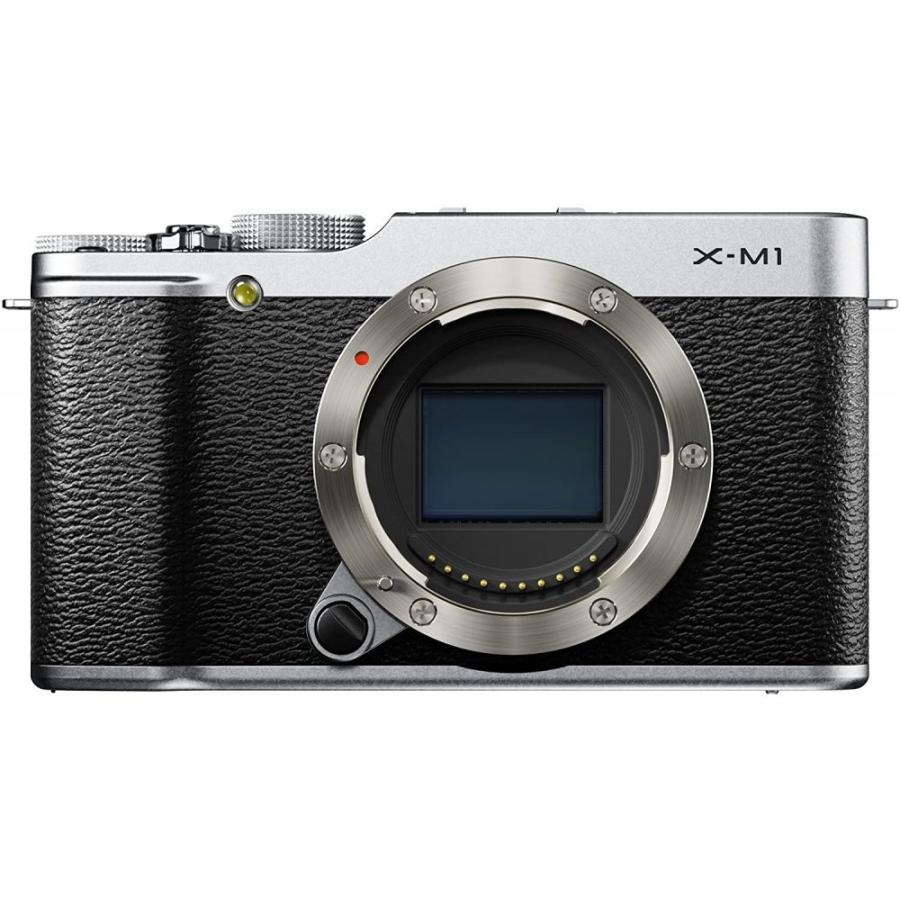 ■ 美品 ■ フジフィルム　FUJIFILM X-M1 シルバー ボディ FUJIFILM（フジフイルム） フジフィルム FUJIFILM X-M1 ボディ 1630万