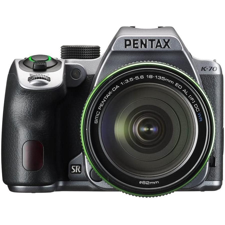 PENTAX K-70 レンズキット 動作確認済み カメラ専門店確認済み ペンタックス PENTAX K-70 18-135mmWRレンズキット シルキーシルバー