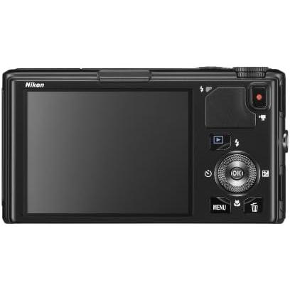 【動作確認済】Nikon COOLPIX S9500 ブラック CONTAX（コンタックス） Nikon COOLPIX S9500 ブラック 良品 動作確認