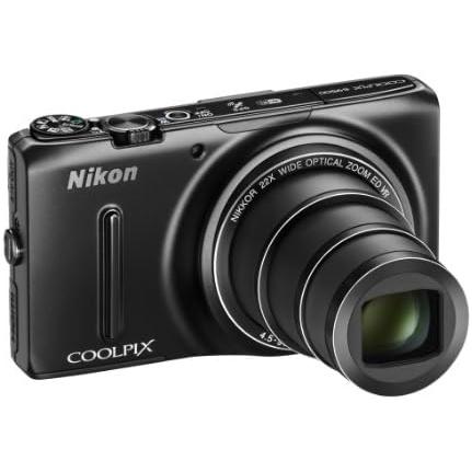 【動作確認済】Nikon S9500 コンパクトデジタルカメラ ブラック CONTAX（コンタックス） Nikon COOLPIX S9500 ブラック 良品 動作確認