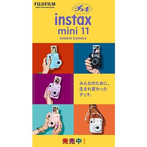 FUJIFILM インスタントカメラ チェキ instax mini 11 スカイブルー INS MINI 11 BLUE｜nouvelle-vie｜08