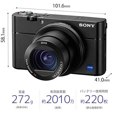 【アウトレット品】ソニー/コンパクトデジタルカメラ/Cyber-shot / RX100V / ブラック / 180度チルト可動式液晶モニター / 4K動画記録 / DSC-RX100M5A｜nouvelle-vie｜03