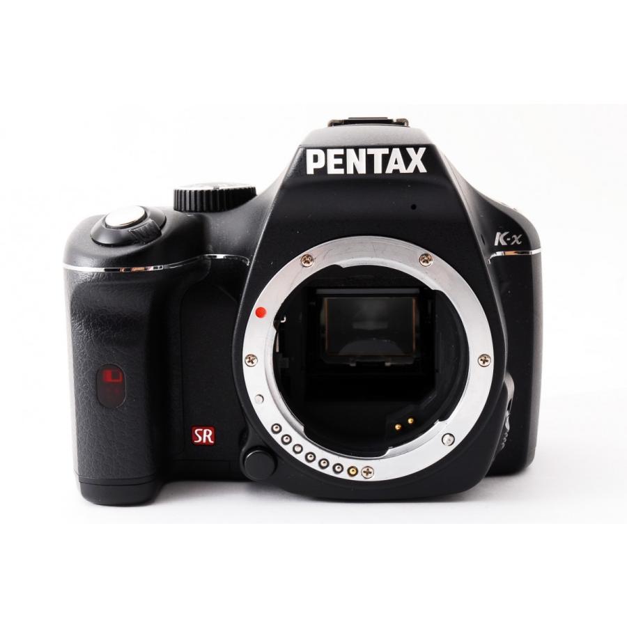ペンタックス PENTAX K-x ブラック レンズセット 美品 SDカード