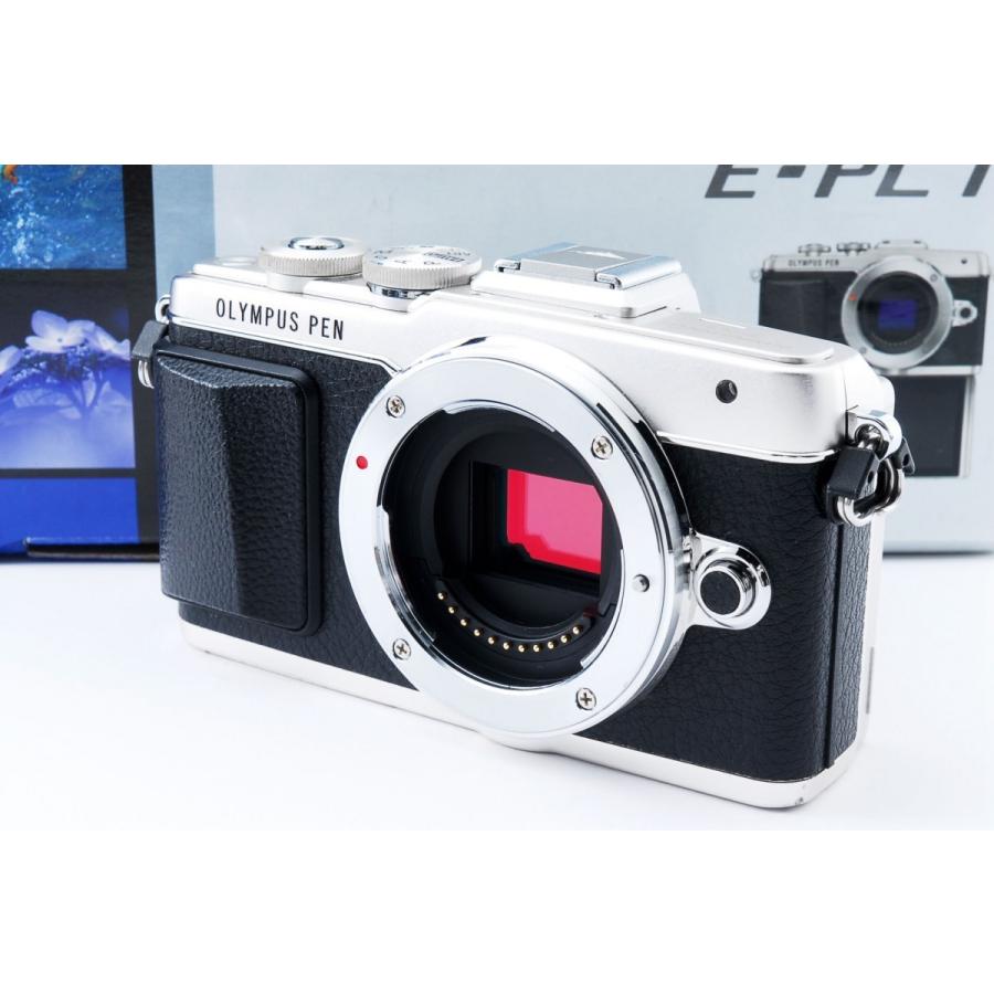オリンパス OLYMPUS E-PL7 シルバー レンズセット 美品 SDカード付 <プレゼント包装承ります> <YKJ02>｜nouvelle-vie｜03