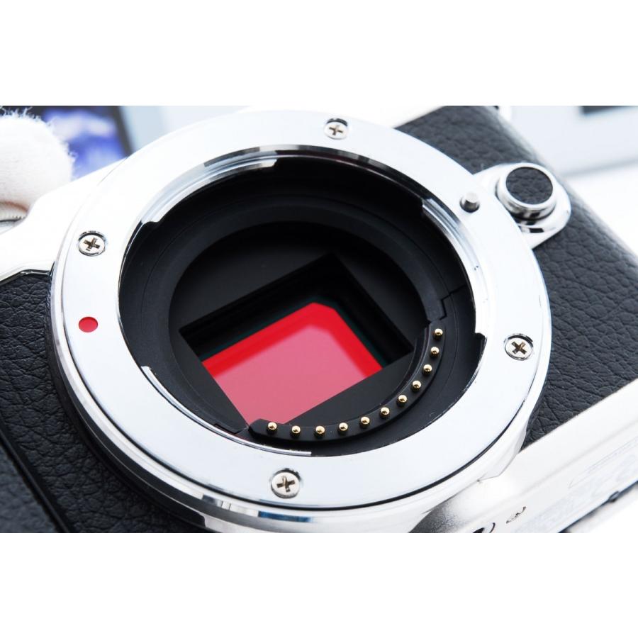 オリンパス（OLYMPUS） OLYMPUS E-PL7 レンズセット シルバー 美品 SD