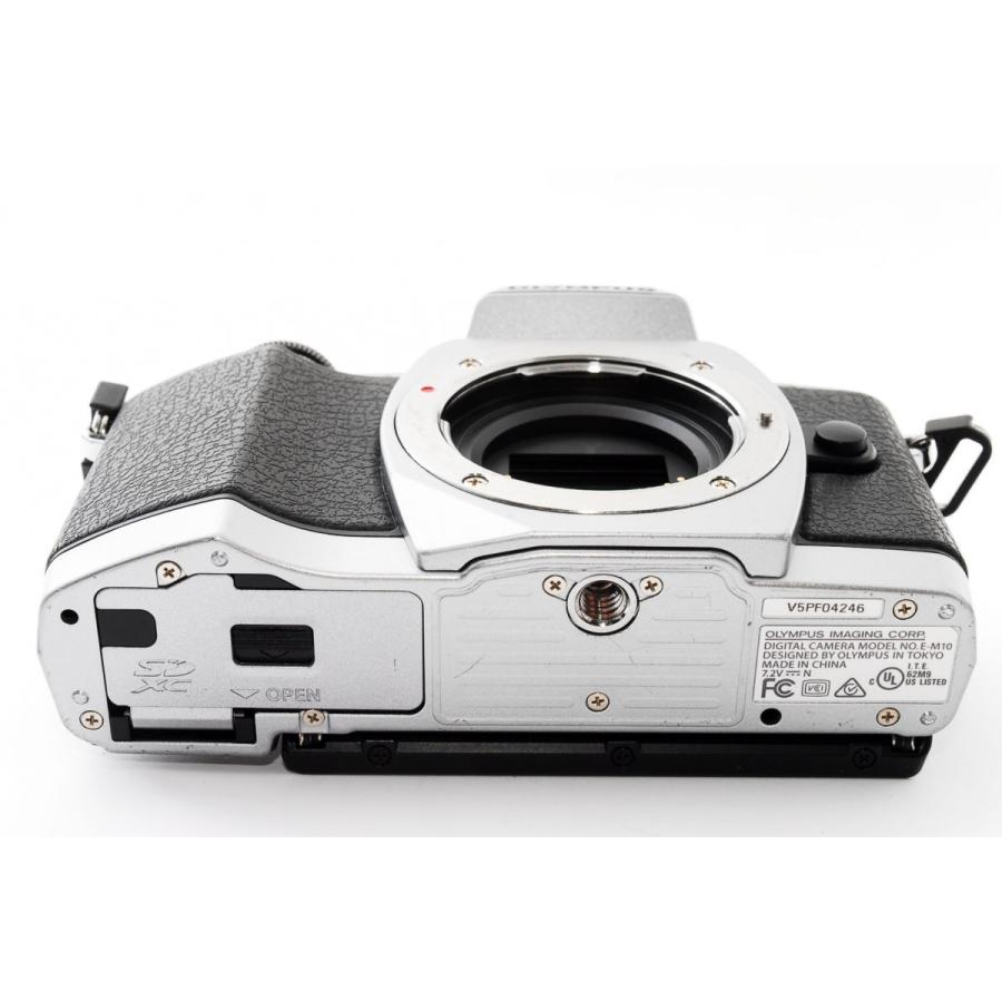 オリンパス（OLYMPUS） OLYMPUS OM-D E-M10 シルバー レンズセット 美