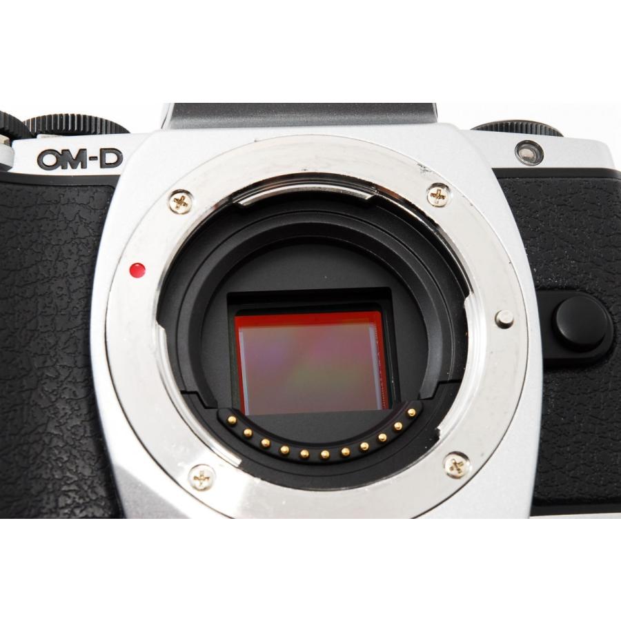 オリンパス（OLYMPUS） OLYMPUS OM-D E-M10 シルバー レンズセット 美