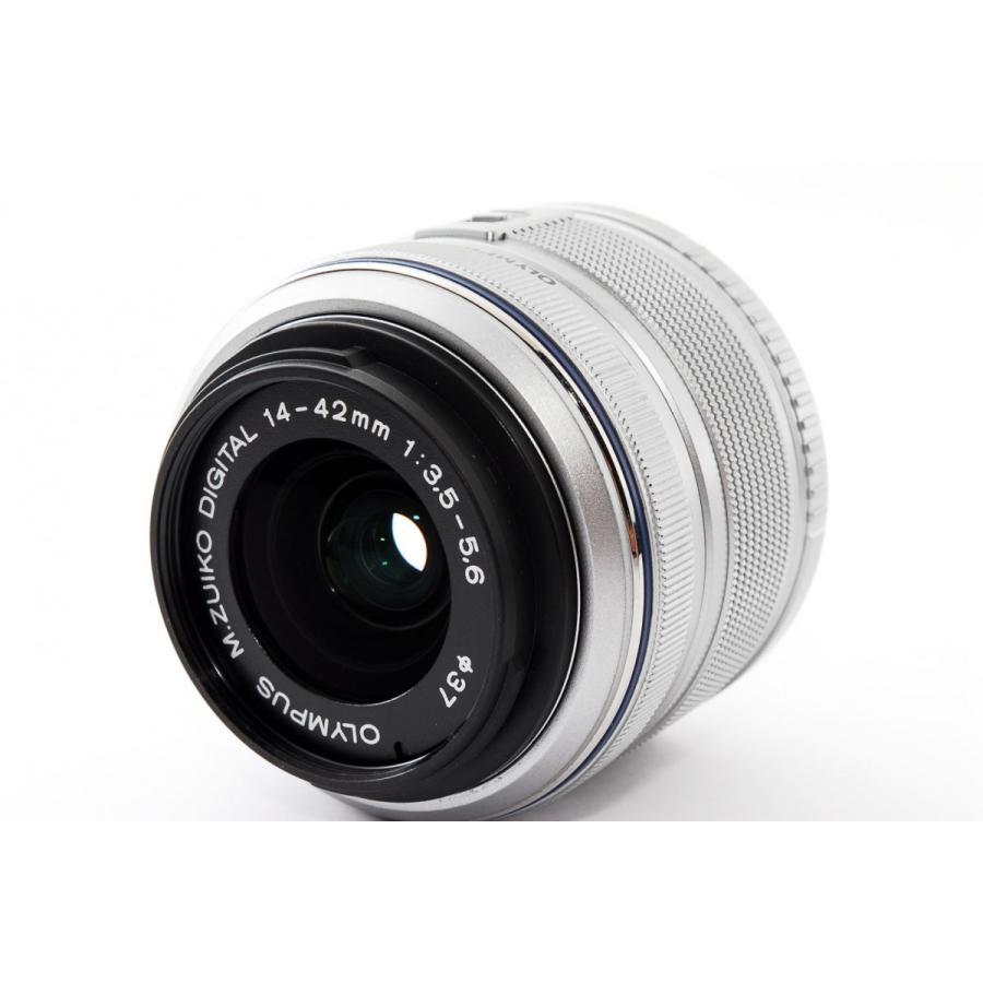 オリンパス（OLYMPUS） OLYMPUS OM-D E-M10 シルバー レンズセット 美