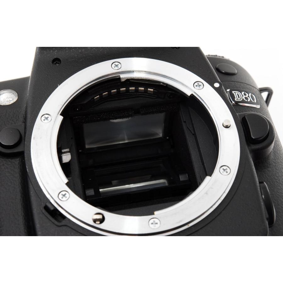 ニコン Nikon D80 標準&超望遠300mm ダブルズームセット 美品 新品 SDカード付き <プレゼント包装承ります>｜nouvelle-vie｜07