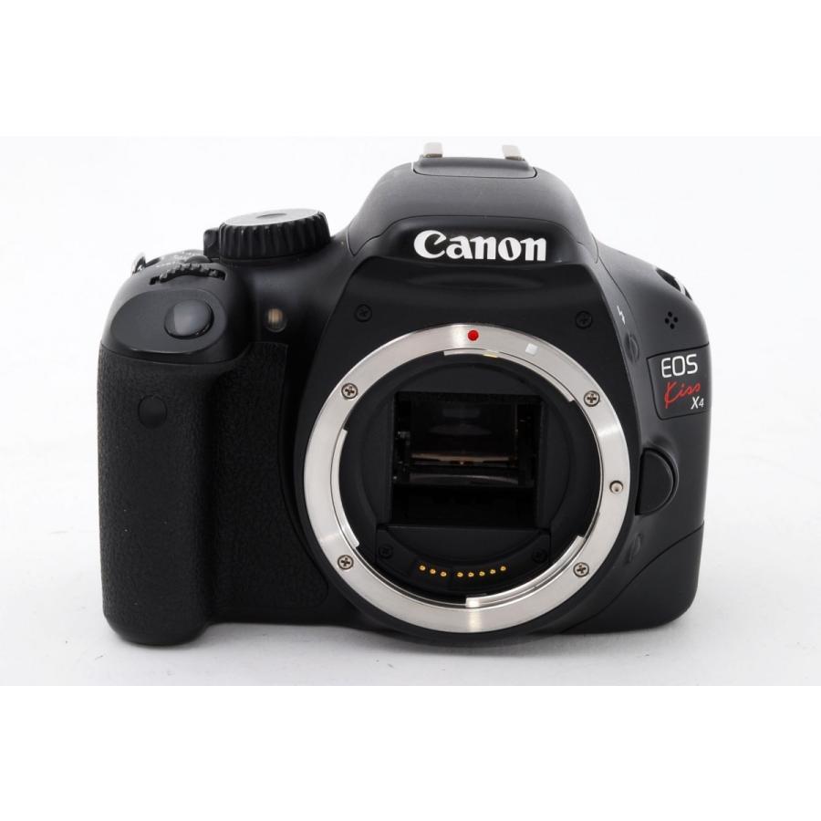 Canon EOS Kiss X4 ダブルレンズセット ブラック 美品 ストラップ付 動作確認済み 1ヶ月保証付 初心者向け_2
