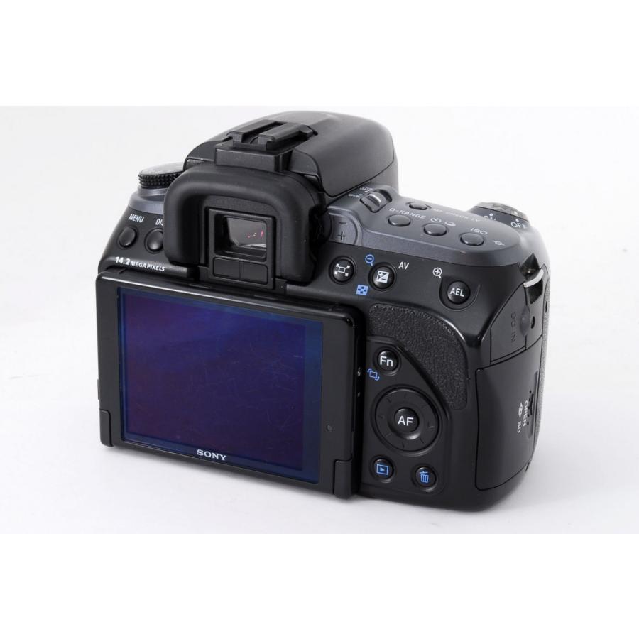 SONY ソニー α550 DSLR-A550 標準&超望遠ダブルズームセット 美品 SD  