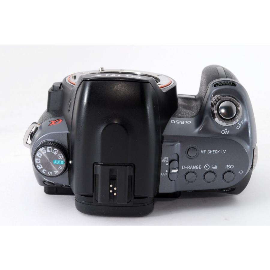 SONY ソニー α550 DSLR-A550 標準&超望遠ダブルズームセット 美品 SD 