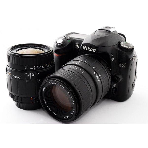 ニコン（Nikon） Nikon D50 標準&望遠ダブルレンズセット 美品 動作