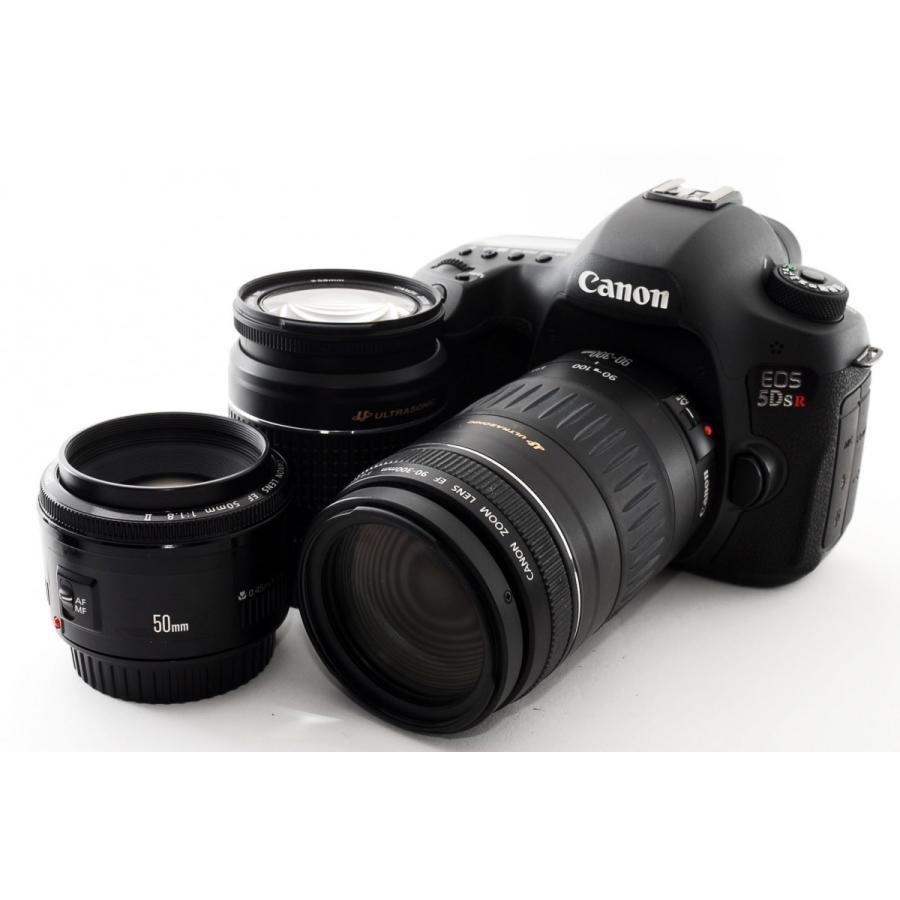 キヤノン Canon EOS 5DsR 単焦点&標準&超望遠トリプルレンズセット