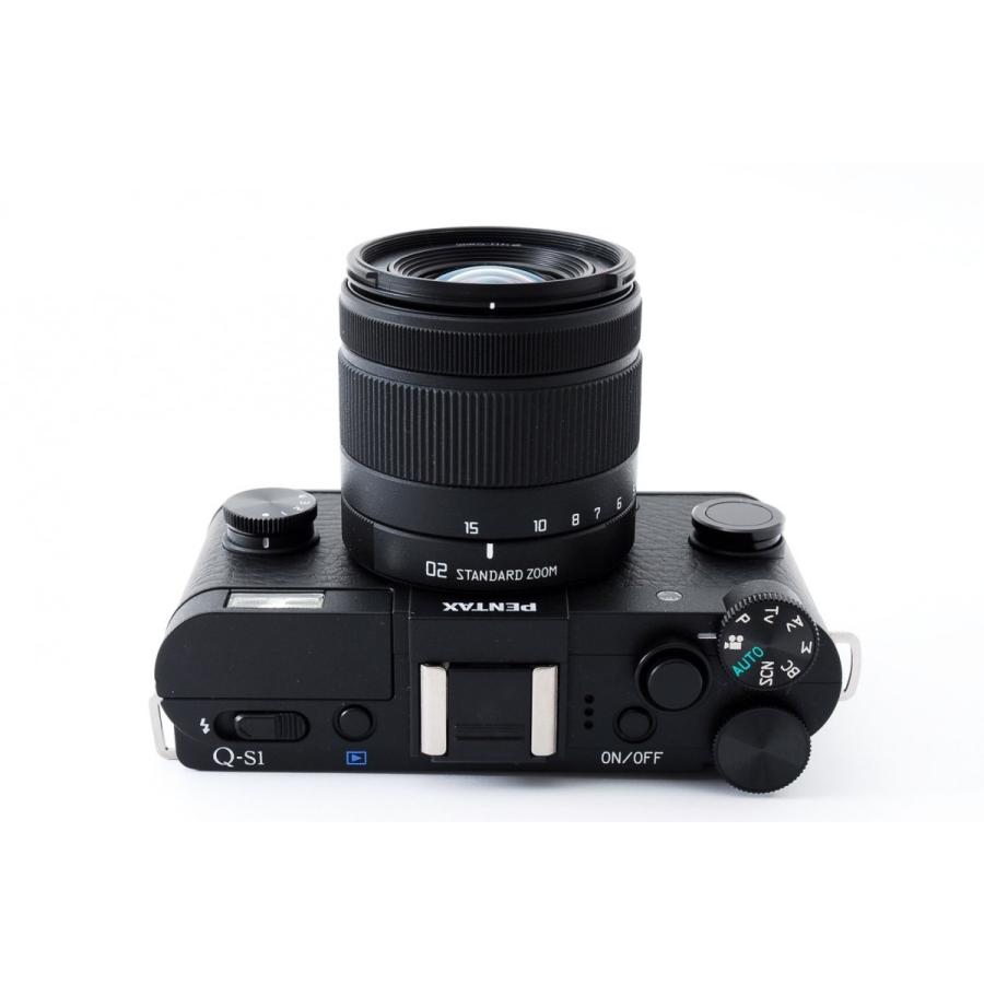ペンタックス PENTAX Q-S1 レンズキット ブラック 美品 超小型軽量 SD  