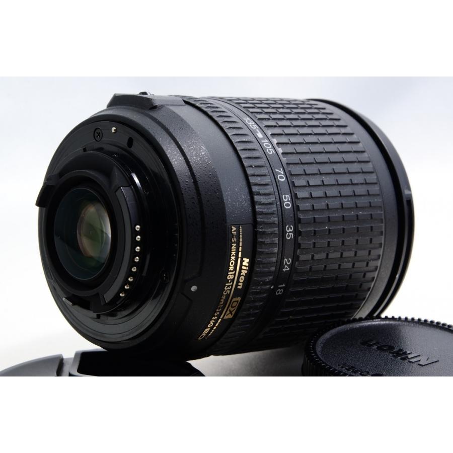 ニコン Nikon AF-S DX Zoom Nikkor ED 18-135mm F3.5-5.6 G 美品 AF-Sマウント 望遠 ズーム  前後キャップ付き <プレゼント包装承ります>｜nouvelle-vie｜02