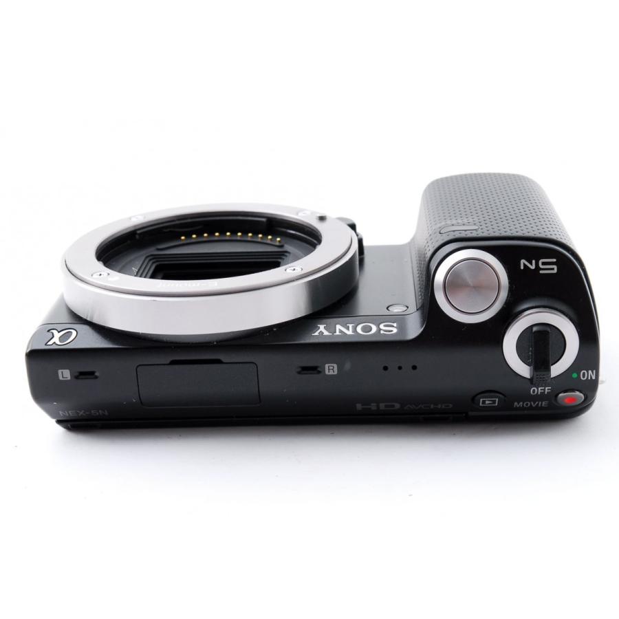 SONY ソニー NEX-5N ブラック レンズキット 美品 外付け SONY ソニー NEX-5N ブラック レンズキット 美品 外付け