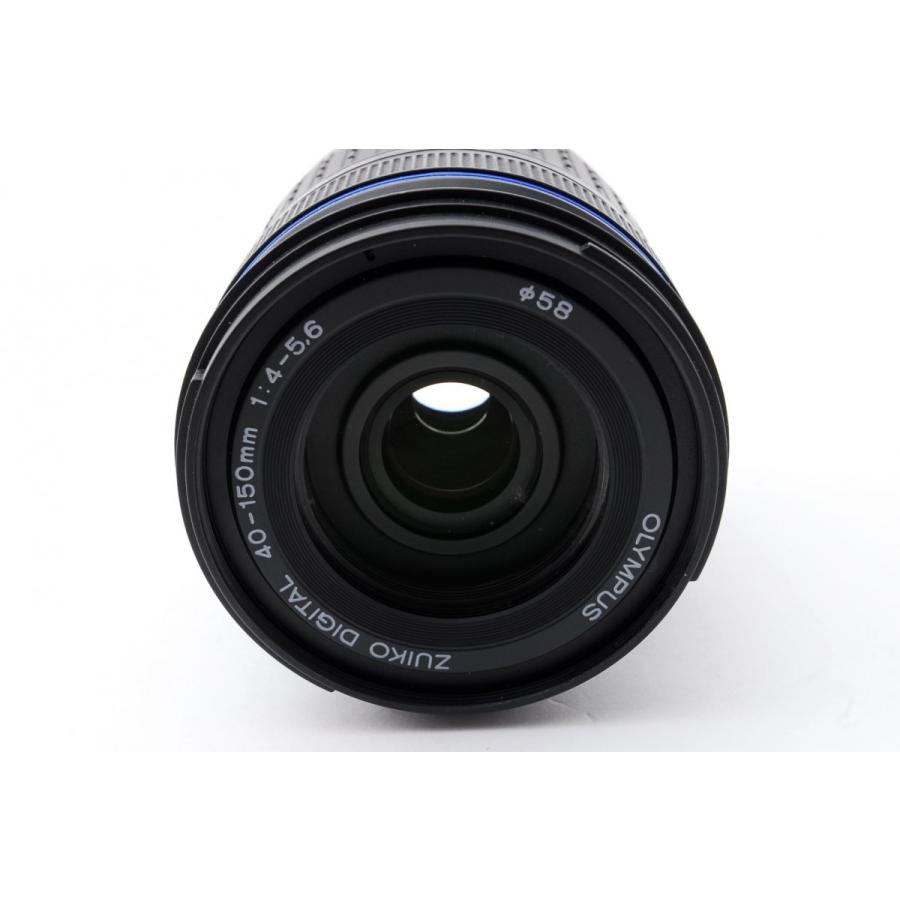 オリンパス OLYMPUS ZUIKO DIGITAL 40-150mm F/4-5.6 ブラック 美品  望遠ズームレンズ <プレゼント包装承ります>｜nouvelle-vie｜02