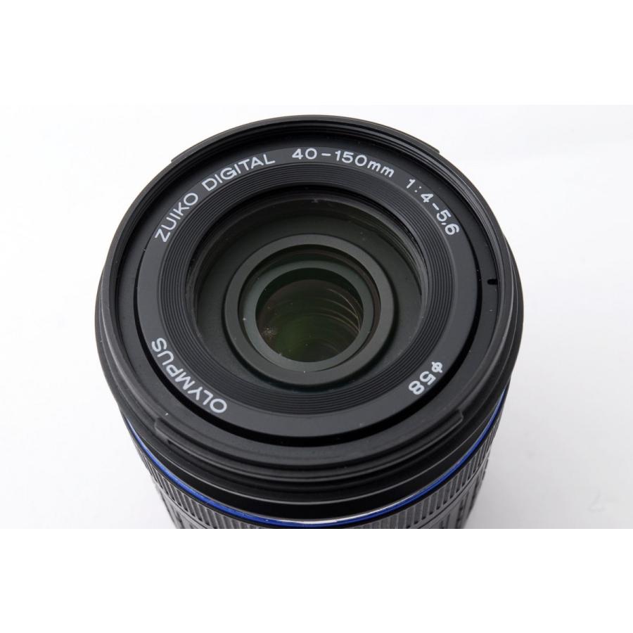 オリンパス OLYMPUS ZUIKO DIGITAL 40-150mm F/4-5.6 ブラック 美品  望遠ズームレンズ <プレゼント包装承ります>｜nouvelle-vie｜06