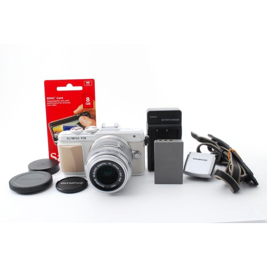 オリンパス OLYMPUS PEN E-PL7 ホワイト レンズセット OLYMPUS PEN