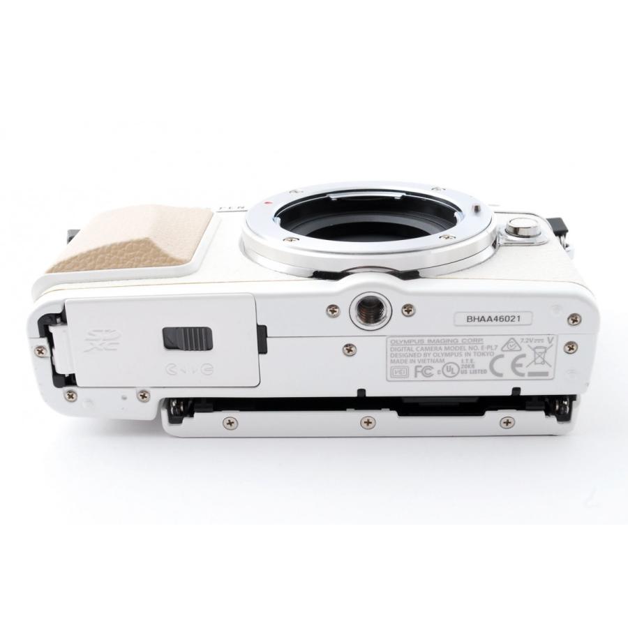 オリンパス（OLYMPUS） OLYMPUS E-PL7 レンズセット ホワイト 美品