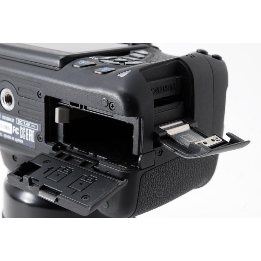 キヤノン Canon EOS Kiss X7i 高倍率ズームレンズセット ブラック 美品  SDカードストラップ付き <プレゼント包装承ります> <YKJ02>｜nouvelle-vie｜09