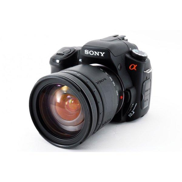 ソニー SONY α200 DSLR-A200 高倍率レンズセット 美品 高速連写に定評アリ 取扱説明書付き <プレゼント包装承ります>｜nouvelle-vie