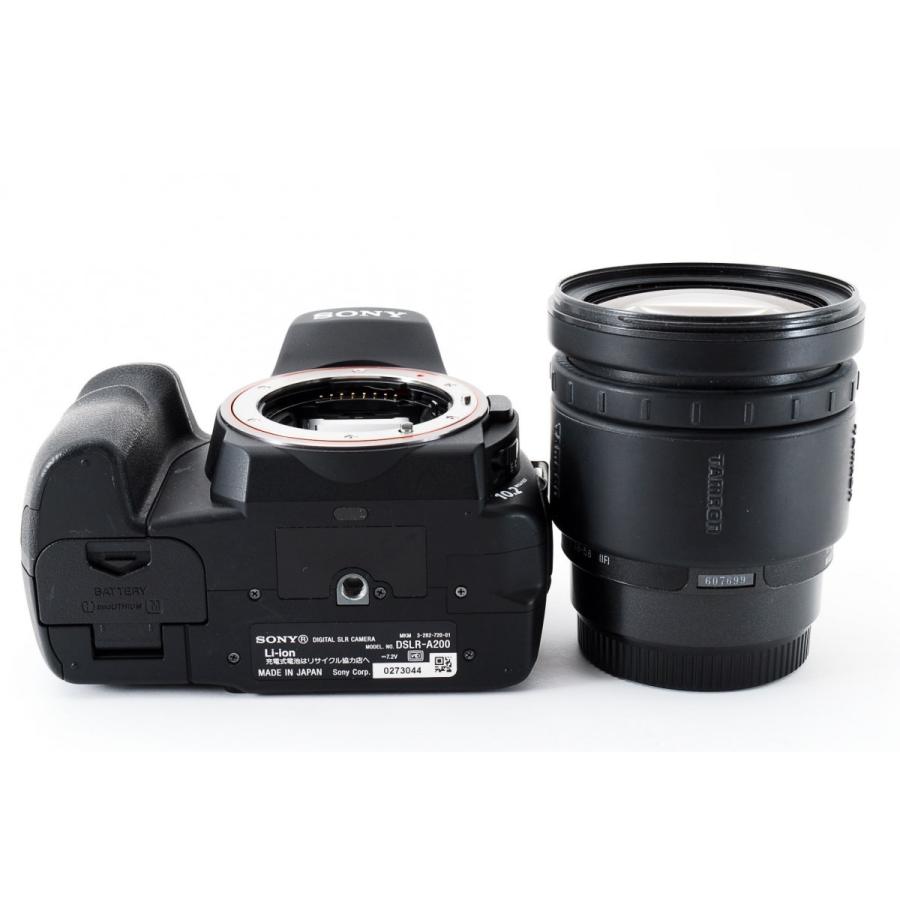 SONY ソニー α200 DSLR-A200 高倍率レンズセット 美品 高速連写 SONY ソニー α200 DSLR-A200 高倍率レンズセット 美品 高速連写