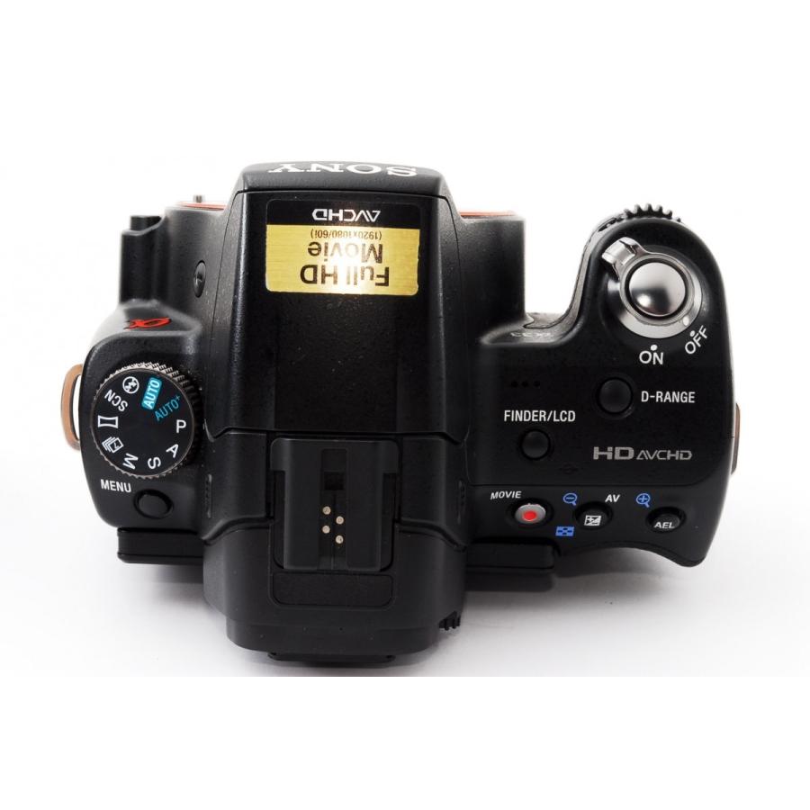 SONY ソニー α33 SLT-A33 標準&超望遠ダブルズームセット 美品 高速連  