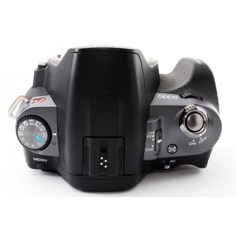 SONY（ソニー） α330 DSLR-A330 標準&望遠ダブルズームセット 美品