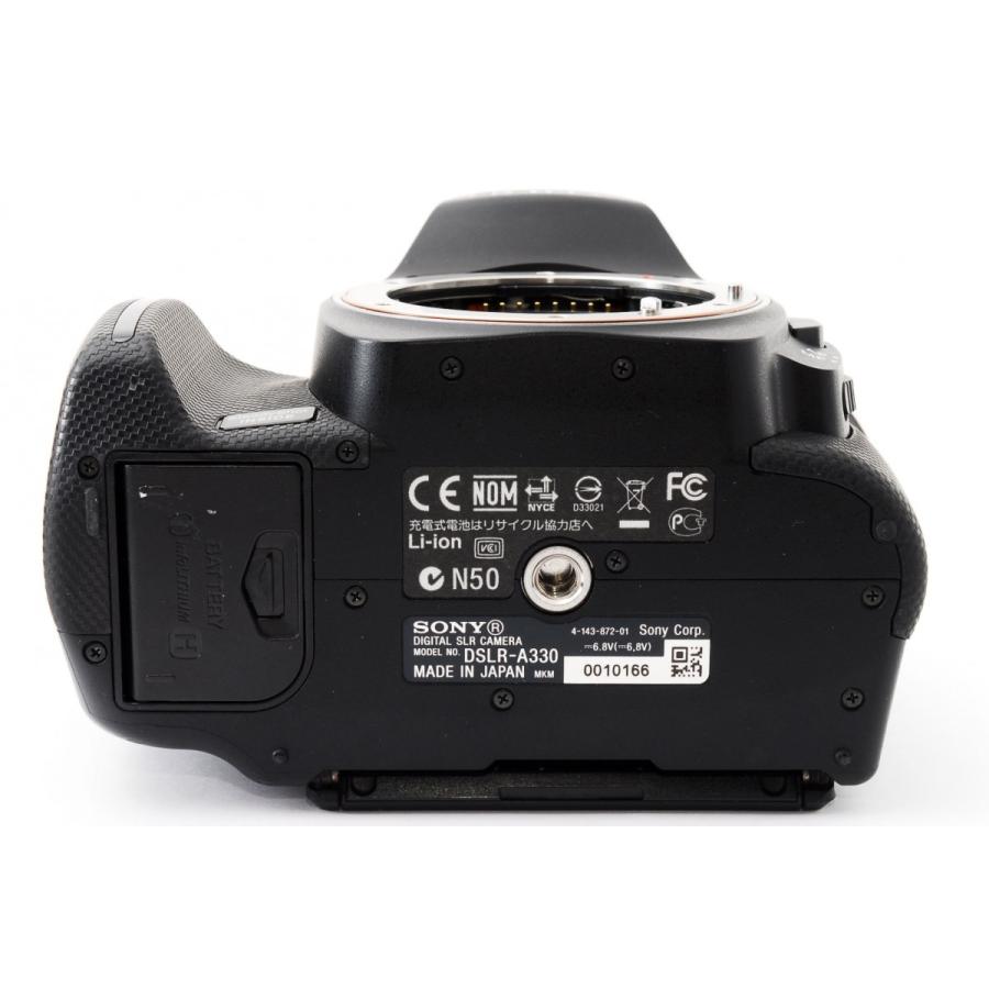 SONY（ソニー） α330 DSLR-A330 標準&望遠ダブルズームセット 美品