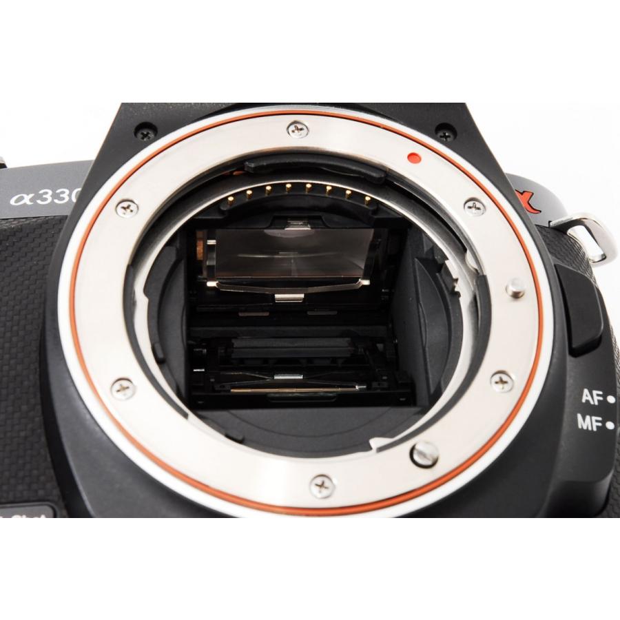 SONY（ソニー） α330 DSLR-A330 標準&望遠ダブルズームセット 美品