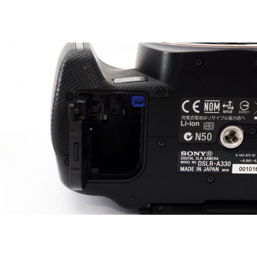 SONY（ソニー） α330 DSLR-A330 標準&望遠ダブルズームセット 美品