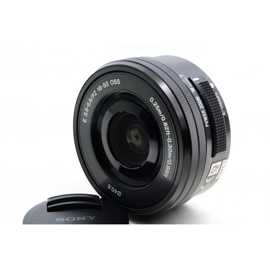 ソニー SONY NEX-5T ブラック レンズセット 美品 SDカードストラップ