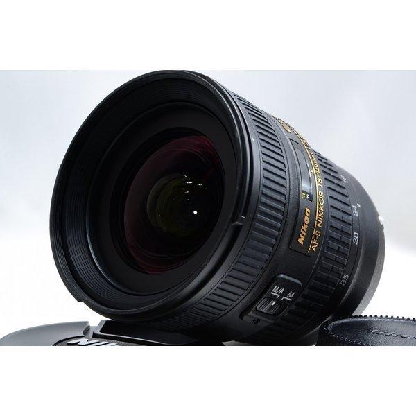 Nikon AF-S NIKKOR 18-35mm f/3.5-4.5 G ズームレンズ 美品 動作確認済み 1ヶ月保証付 交換レンズ