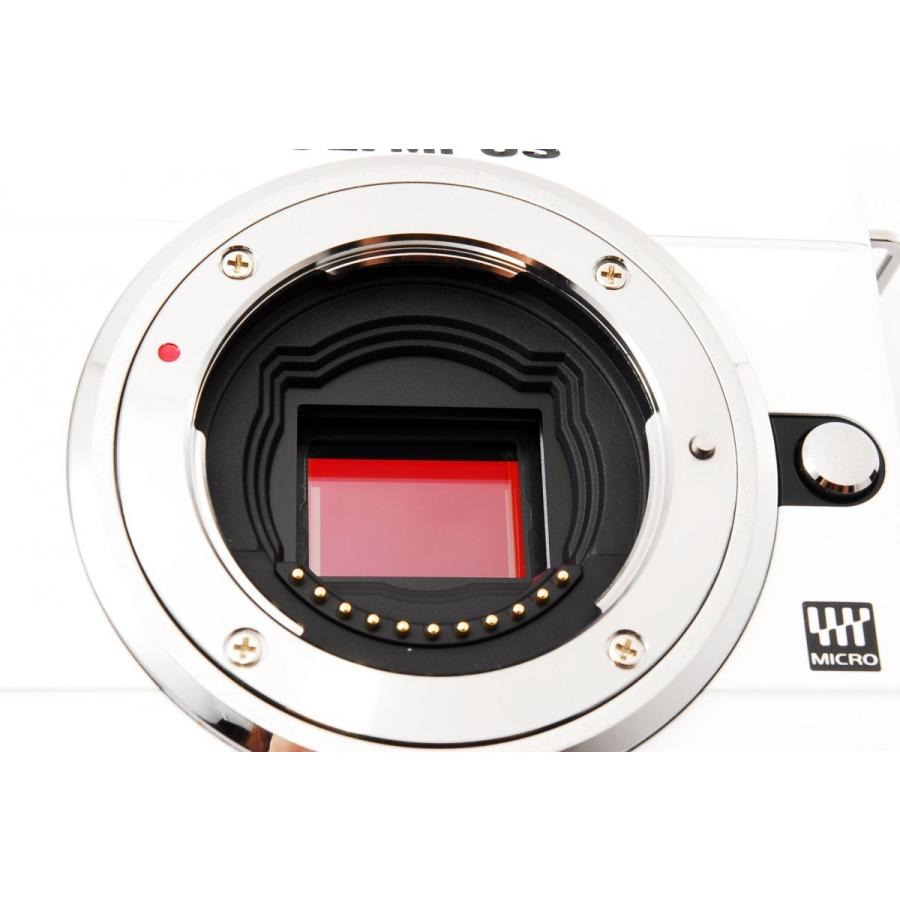 オリンパス（OLYMPUS） OLYMPUS E-PL1 レンズセット ホワイト 美品 SD