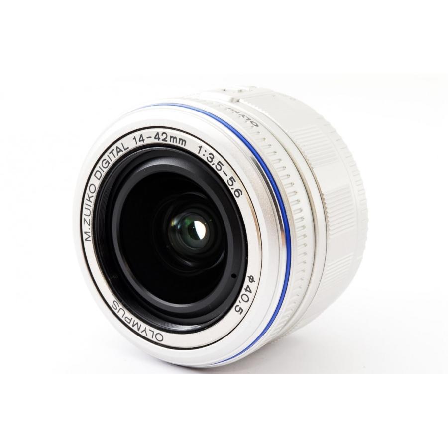 オリンパス（OLYMPUS） OLYMPUS E-PL1 レンズセット ホワイト 美品 SD