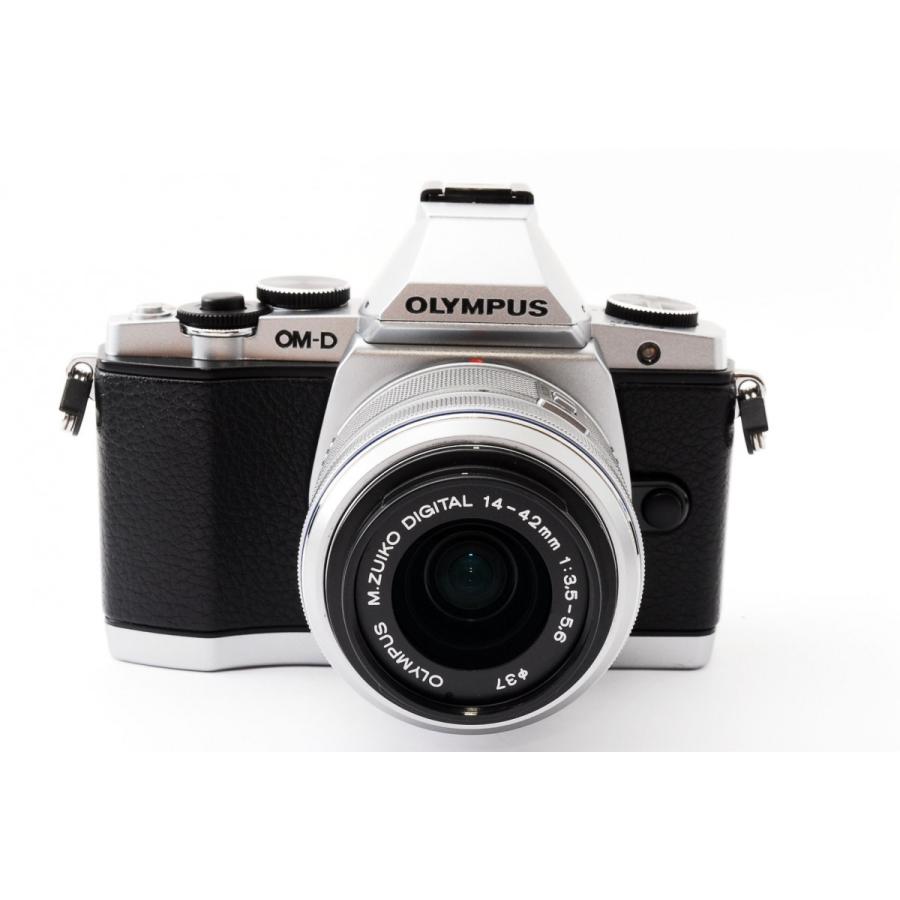 オリンパス OLYMPUS OM-D E-M5 シルバー レンズキット 美品 ストラップ、フラッシュ付き <プレゼント包装承ります>｜nouvelle-vie｜03