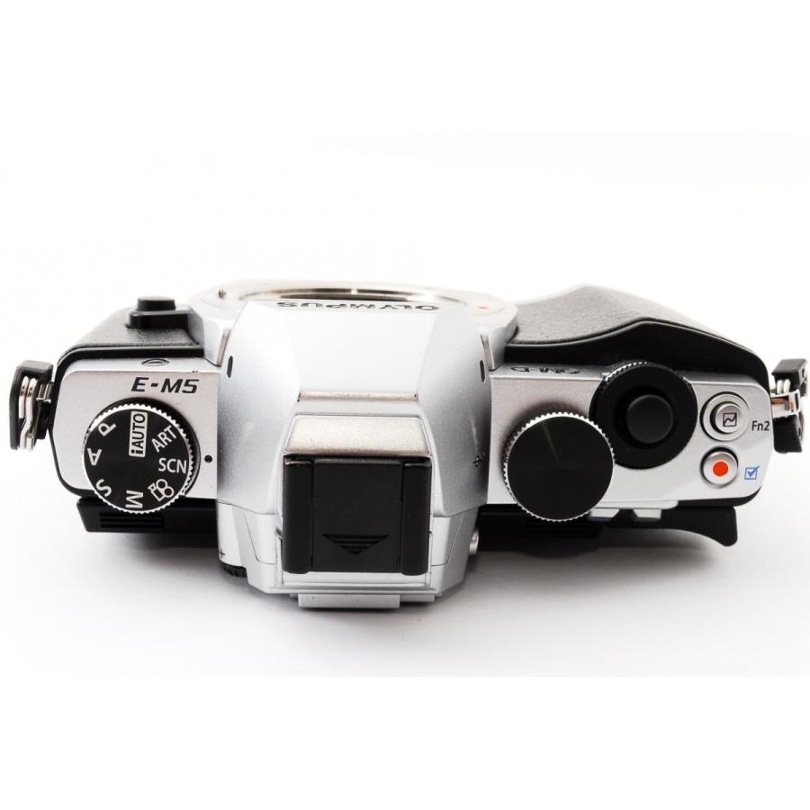 オリンパス（OLYMPUS） OLYMPUS OM-D E-M5 シルバー レンズキット 美品