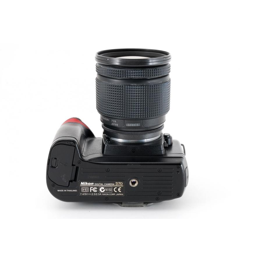 ニコン Nikon D70 高倍率ズームレンズセット 美品 ストラップ付き 
