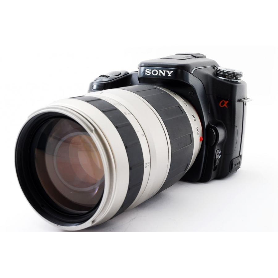SONY（ソニー） α100 DSLR-A100 標準&望遠ダブルズームセット 美品