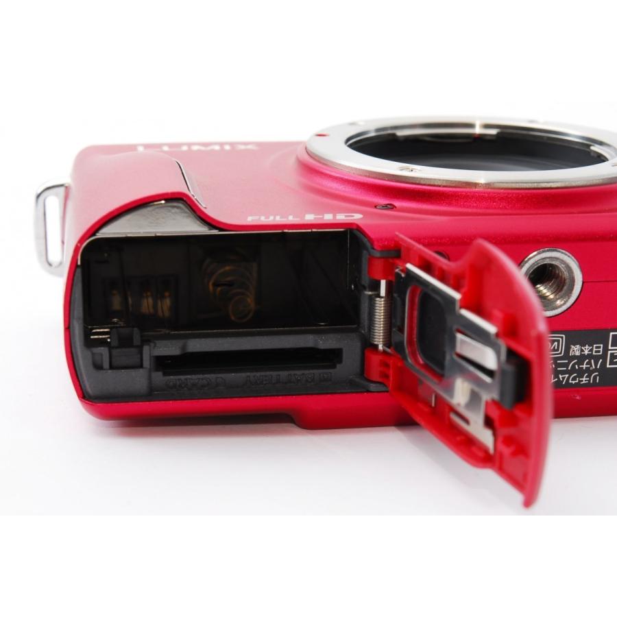 Panasonic DMC-GF2 レンズキット レッド 美品 動作確認済み 1ヶ月保証付 小型軽量 ミラーレス_6
