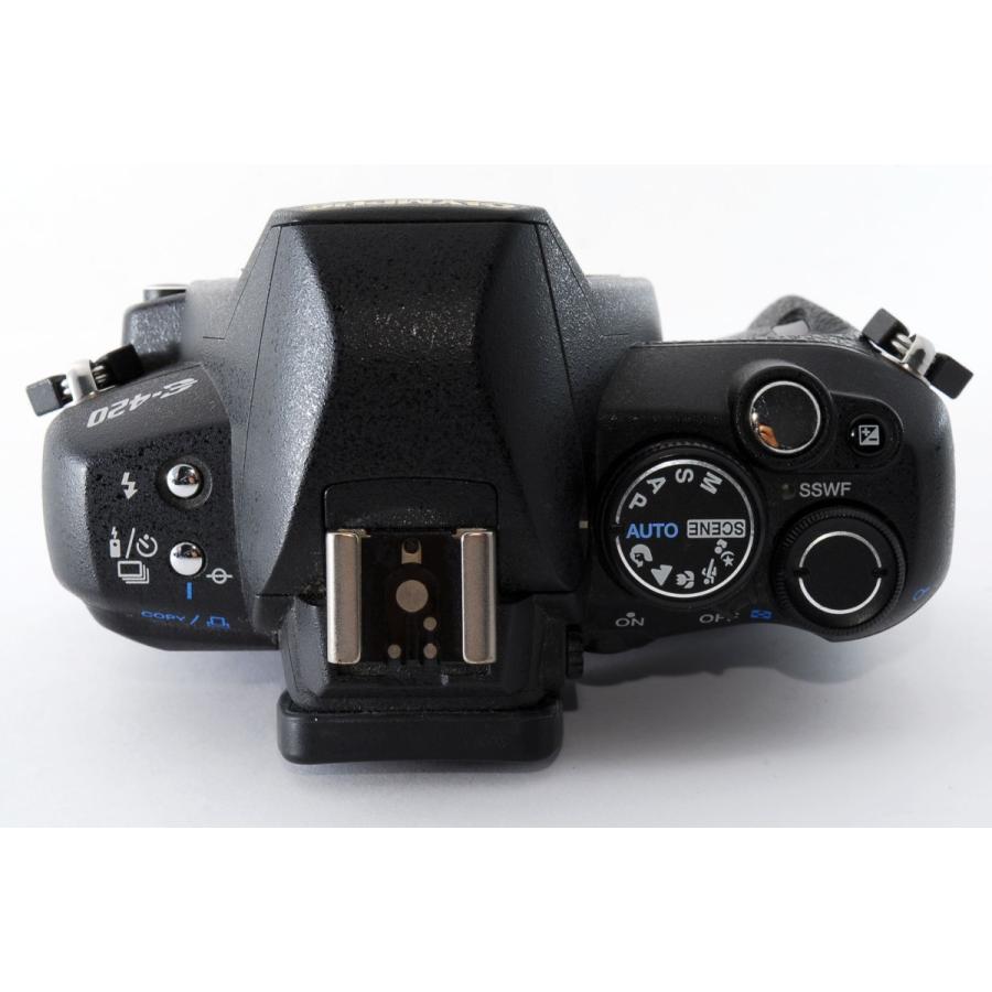 オリンパス（OLYMPUS） OLYMPUS E-420 レンズキット ブラック 美品