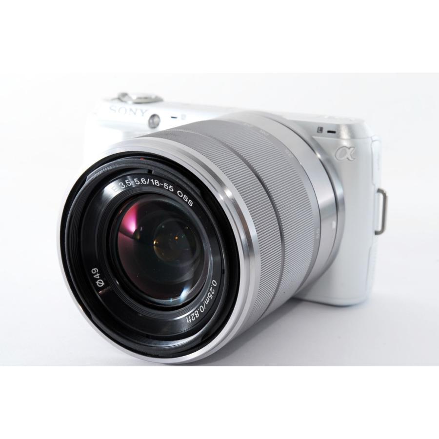同梱不可】 SONY NEX-C3 標準ズームレンズキット NEX-C3 E30mmF3.5 Macroレンズと標準ズームレンズ付き