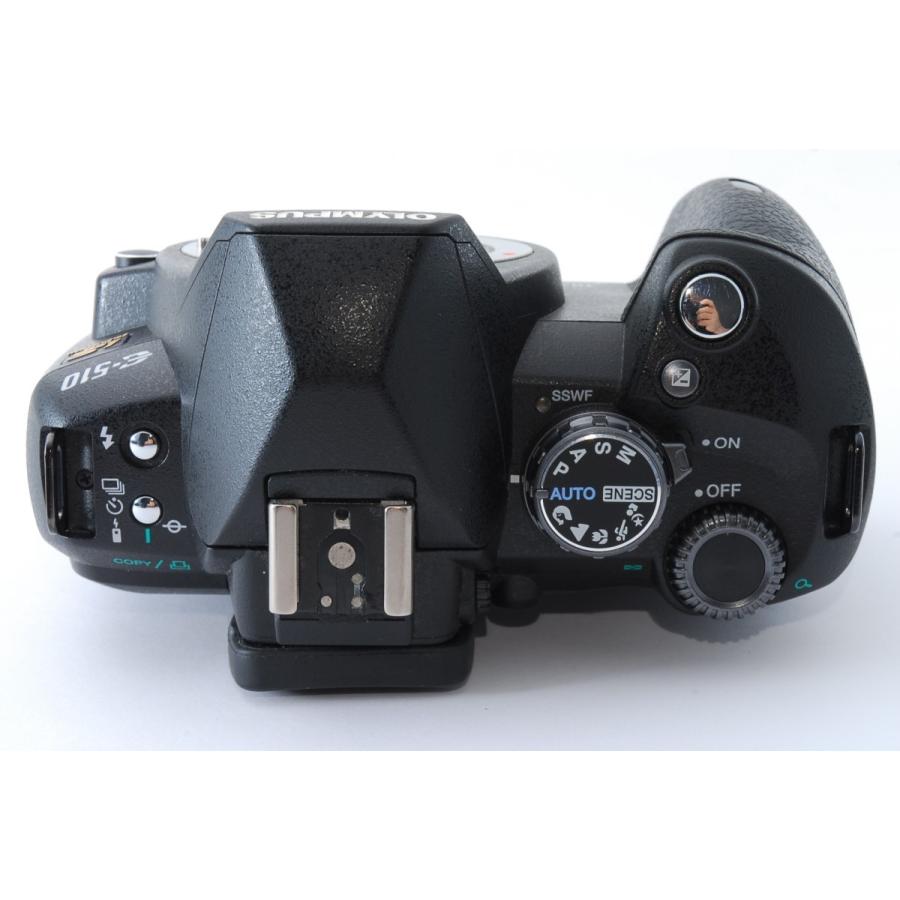 オリンパス（OLYMPUS） OLYMPUS E-510 レンズキット ブラック 美品