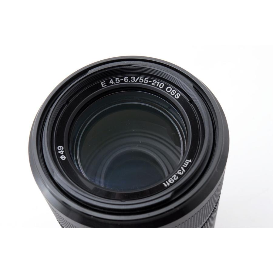 ソニー SONY SEL55210 55-210mm f/4.5-6.3 OSS ブラック 美品 フード付き ソニー SONY Eマウント 望遠 ズーム <プレゼント包装承ります>｜nouvelle-vie｜06