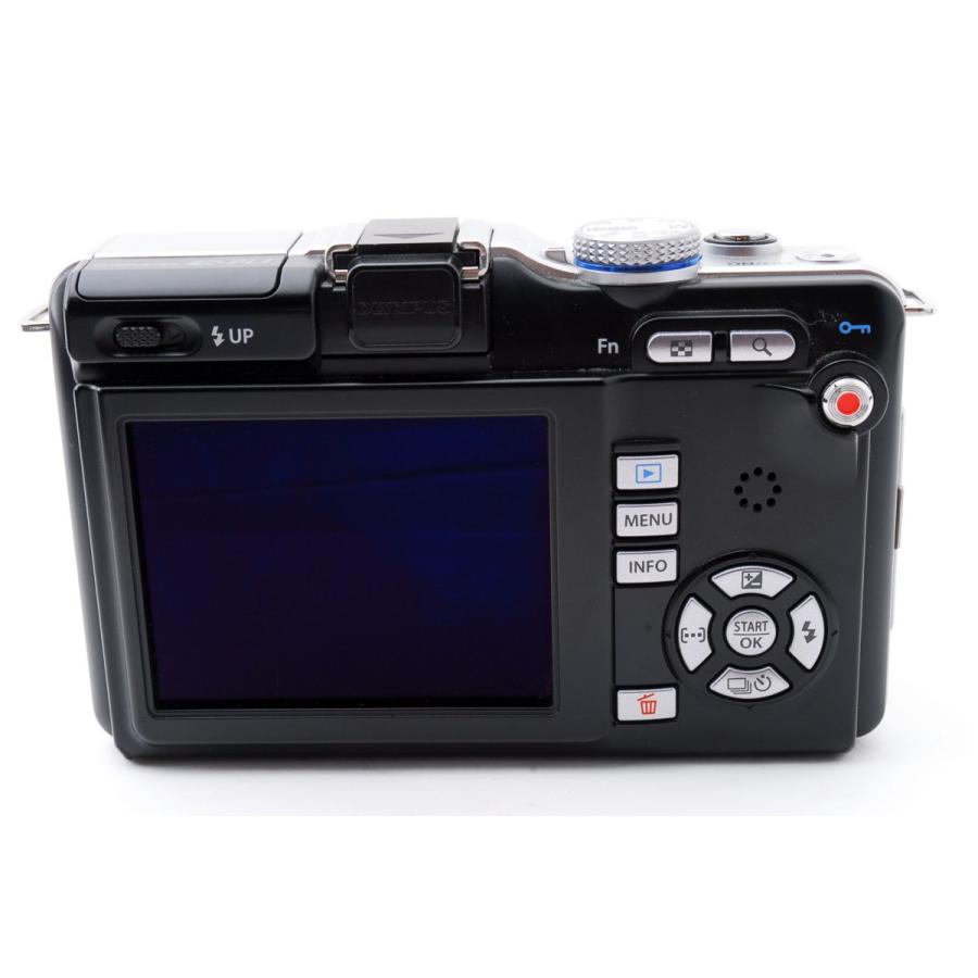 オリンパス OLYMPUS E-PL1 ブラック レンズセット 美品 SDカード付