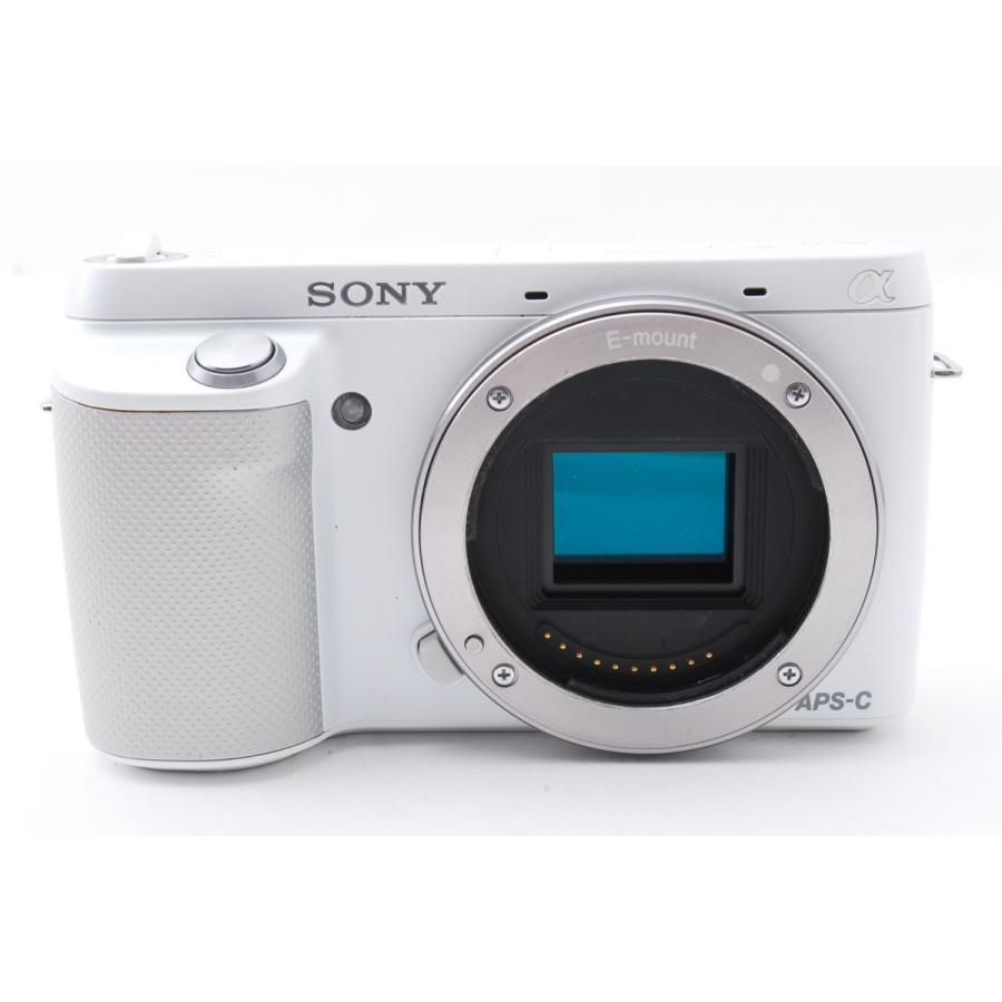 SONY（ソニー） NEX-F3 ホワイト レンズキット 美品 SDカードレンズ