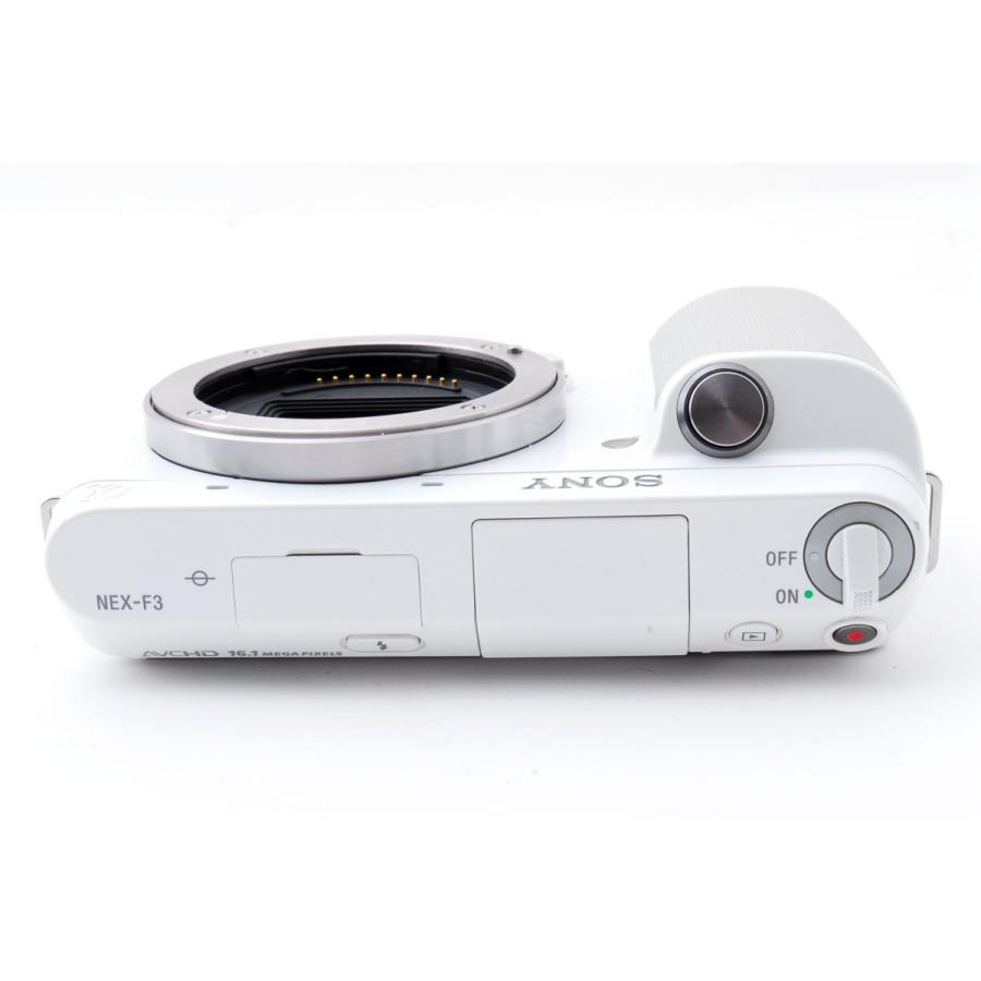 SONY（ソニー） NEX-F3 ホワイト レンズキット 美品 SDカードレンズ